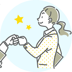 話す